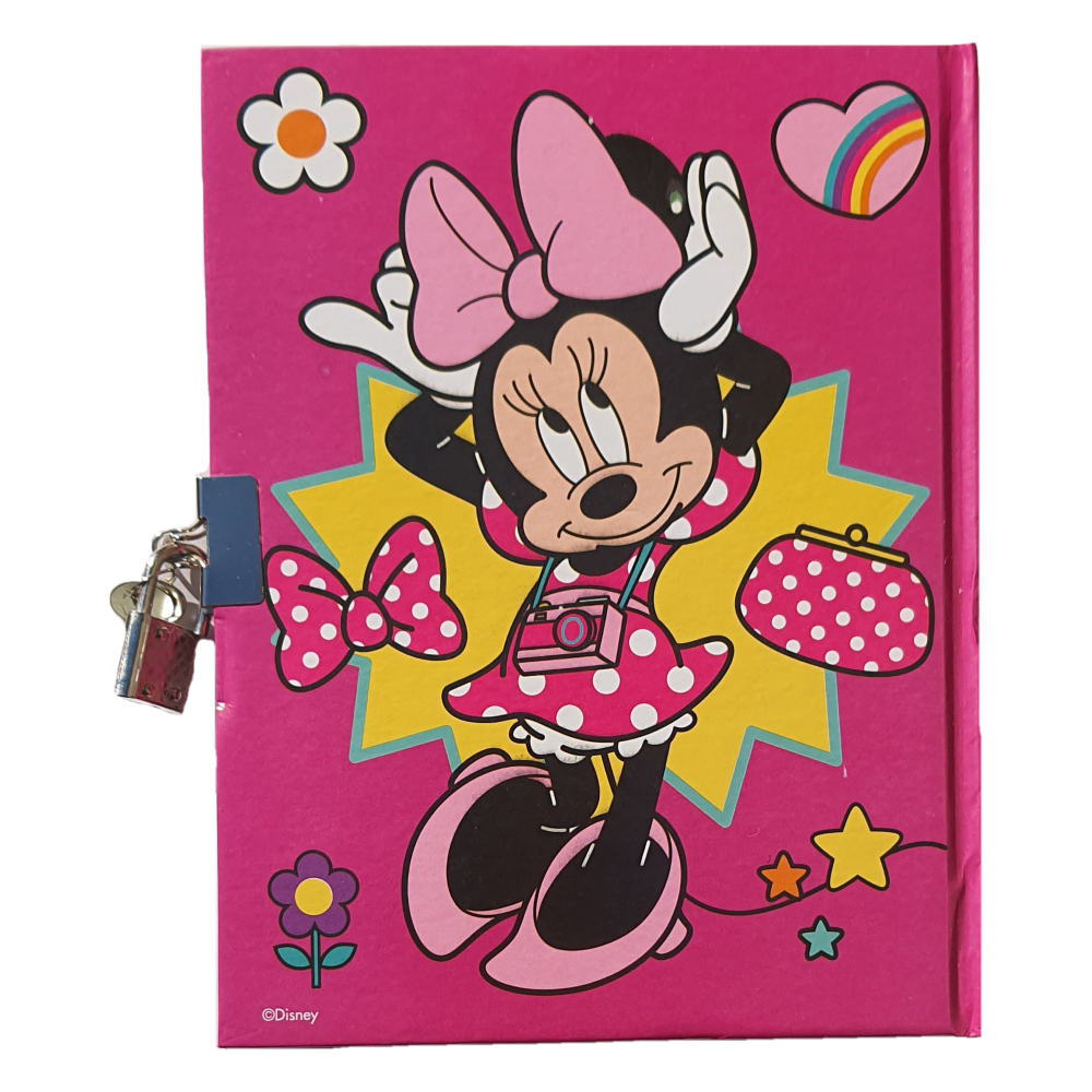 Diario Segreto Disney Minnie Mouse con Lucchetto - Kartoflak
