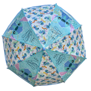 Stitch e Angel Ombrello Trasparente POE Bambina Ombrellino Parapioggia  Pioggia - LaTuaPreferita
