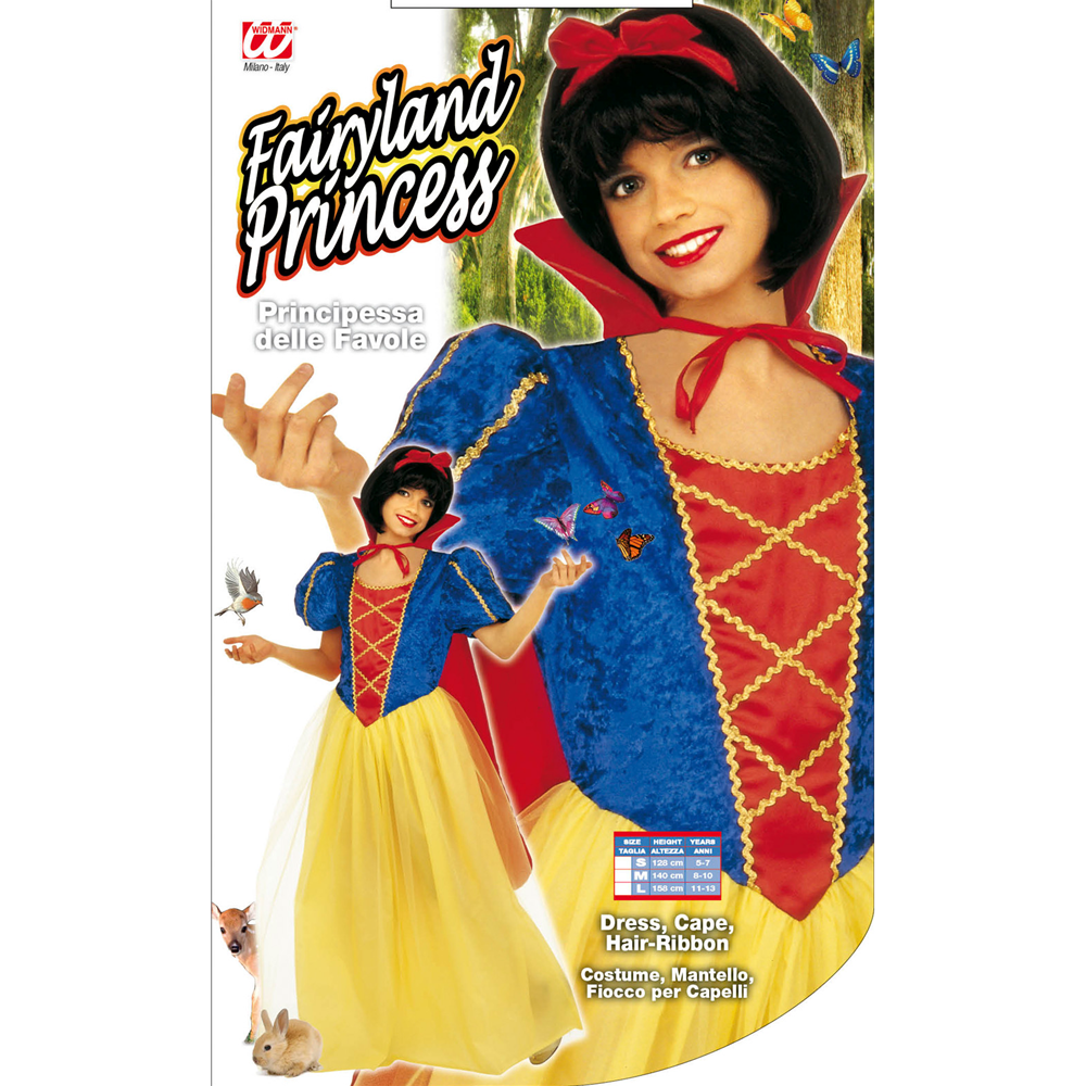 Costume Carnevale Bimba, Principessa, Fatina Favole PS 20101
